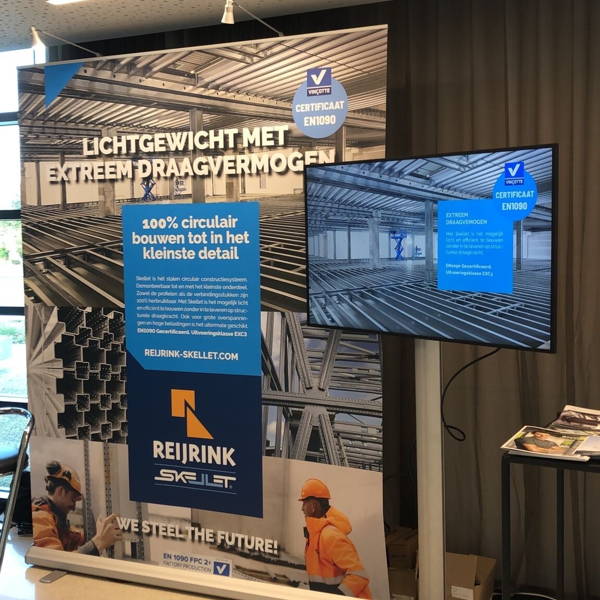 Vandaag zijn we aanwezig op de Staalbouwdag
