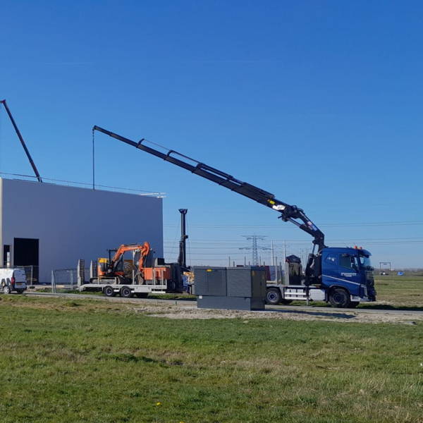 Eerste bouw op nieuw bedrijventerrein