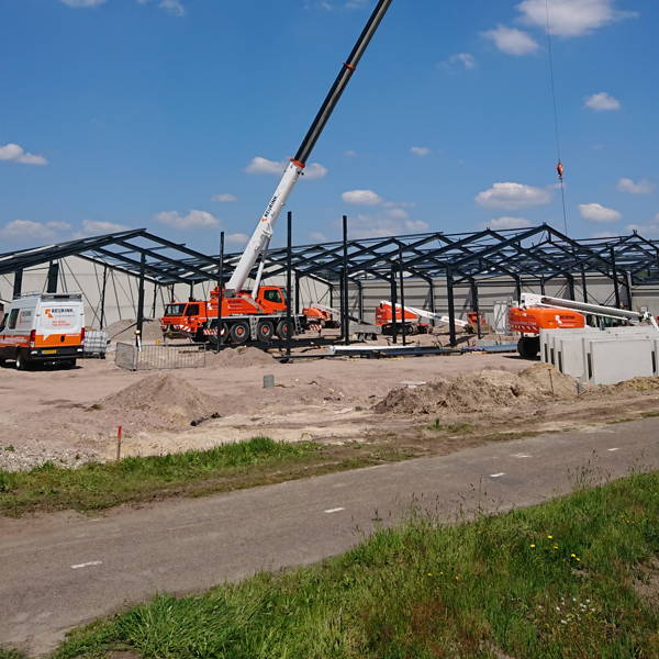 Laatste werkzaamheden in Oostelbeers