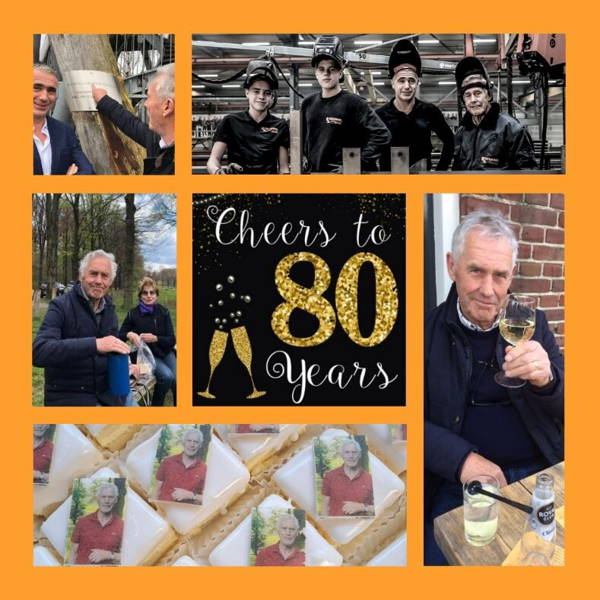 Toon Reijrink 80 jaar !