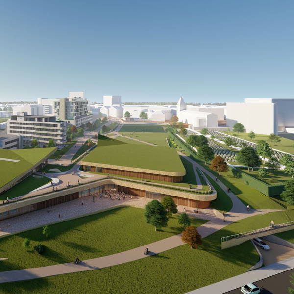 3 opleggers met liggers zijn naar Kerkrade vertrokken