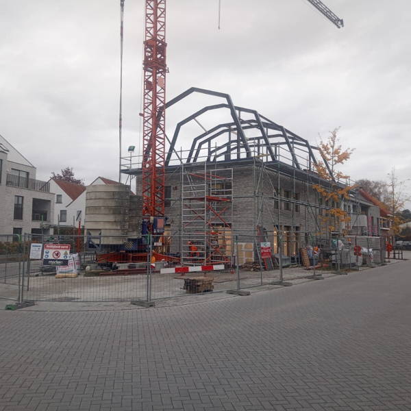 Dakconstructie in Kasterlee