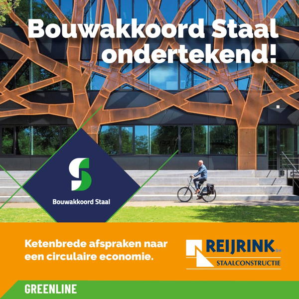 Afgelopen donderdag is het Bouwakkoord Staal ondertekend