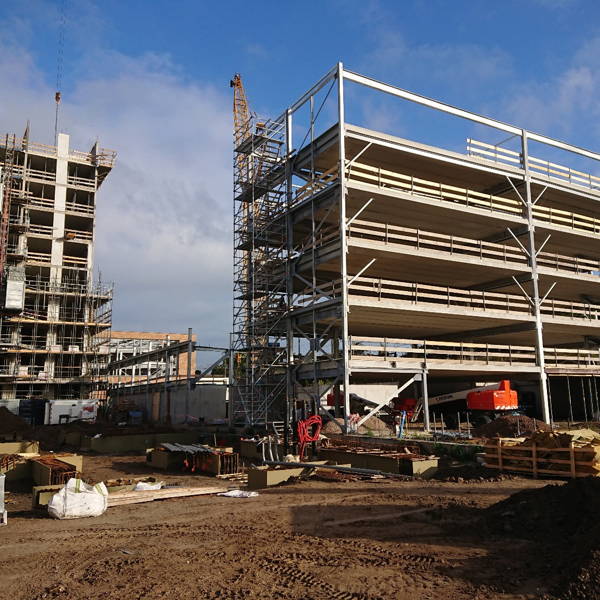 Nieuwe parkeergarage spoorzone te Eindhoven