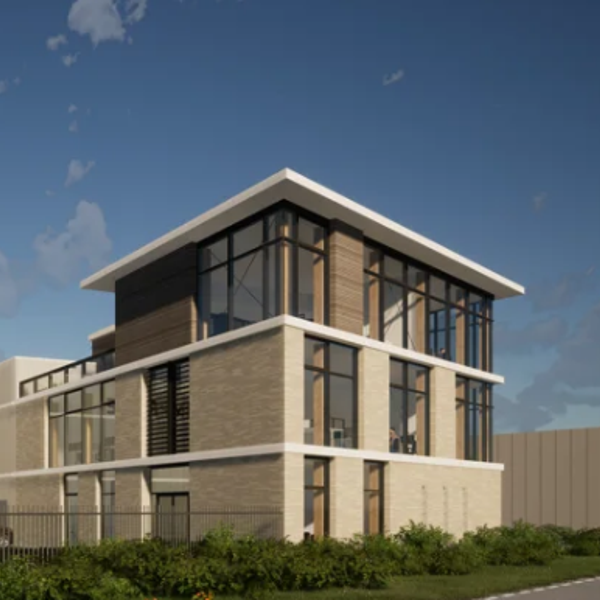 Eerste bouw op nieuw bedrijventerrein