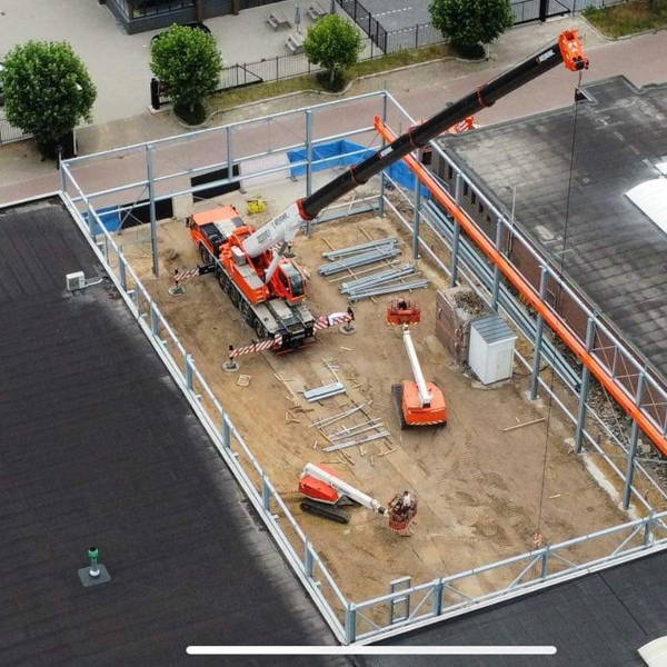 Het opbouwen in Someren is begonnen!