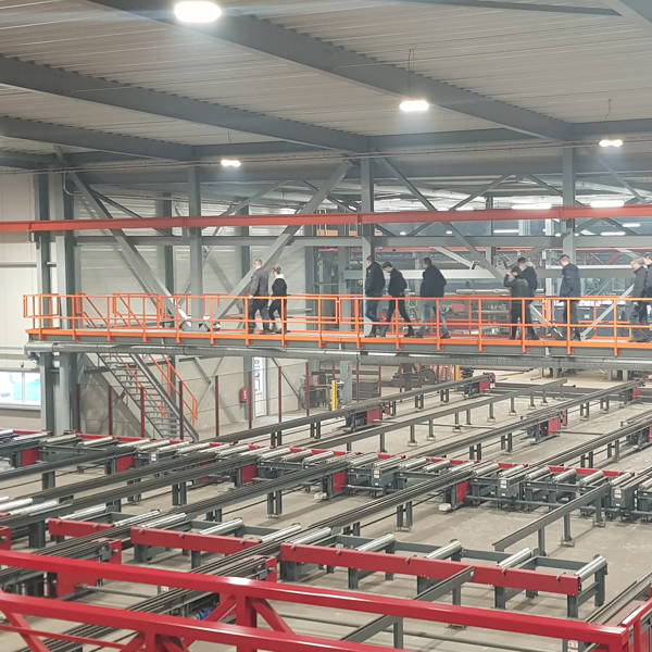 Rondleiding voor de eerstejaars leerlingen van het SVMT