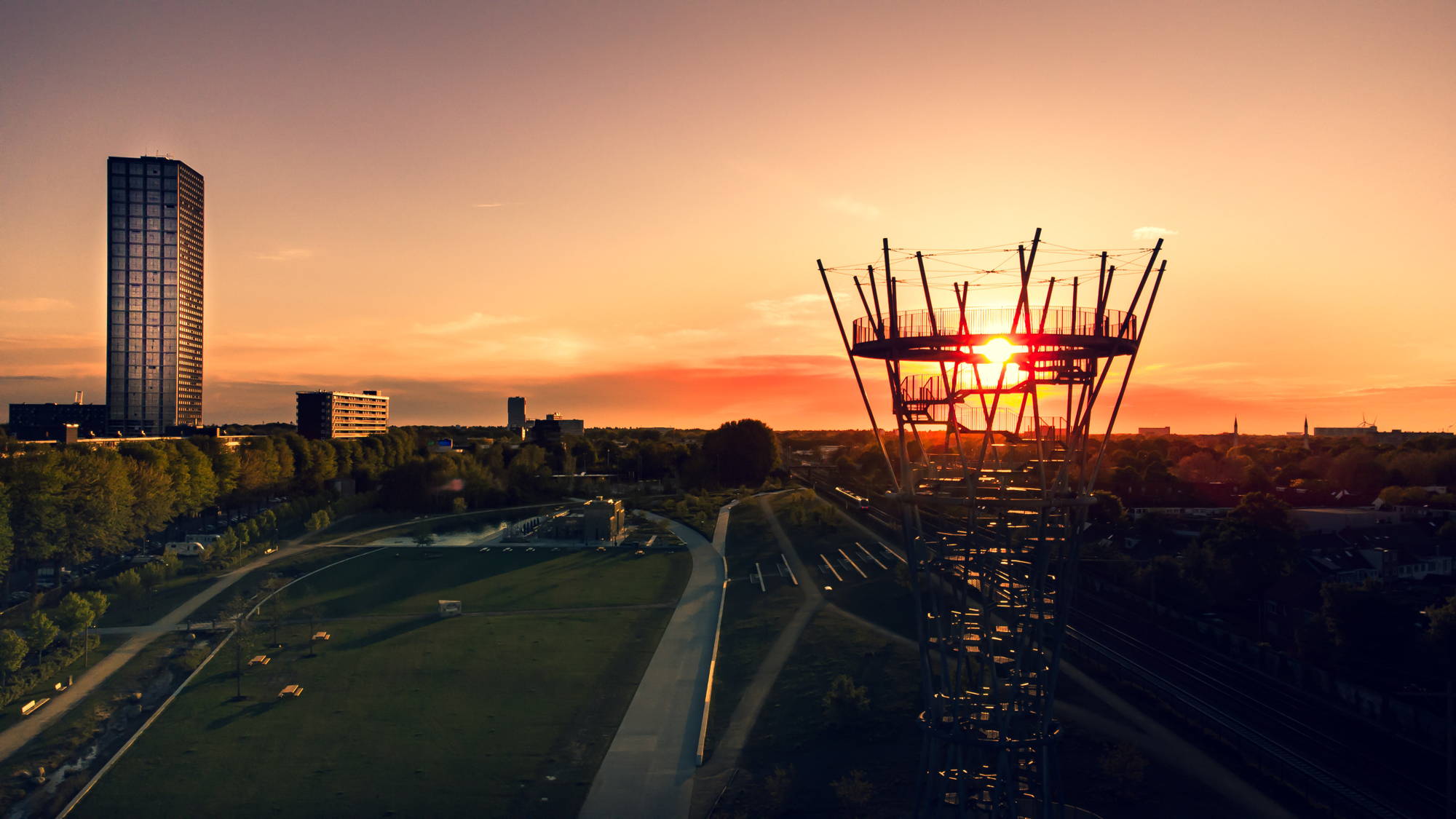 Kempentoren, Spoorpark Tilburg