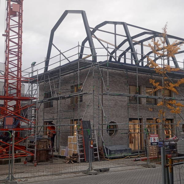 Dakconstructie in Kasterlee