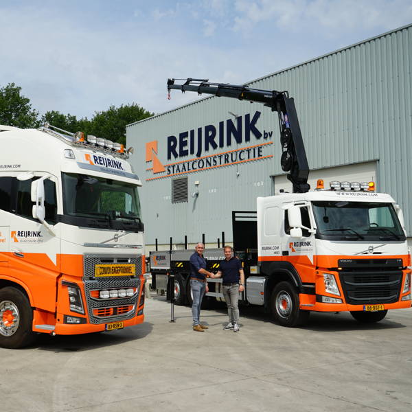 We zijn weer een stapje groener...onze kraan-/bakwagen is vervangen!