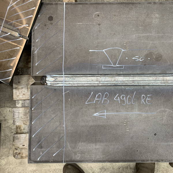 Gekwalificeerd voor het onder poederdek lasproces