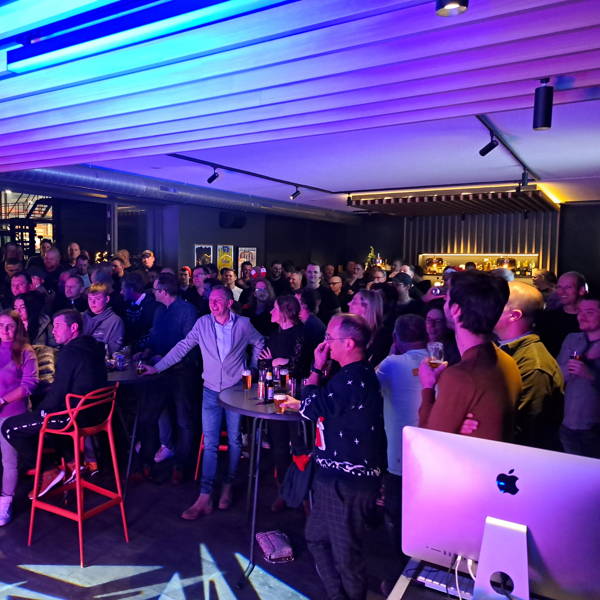 Weer een feestje vol gezelligheid!