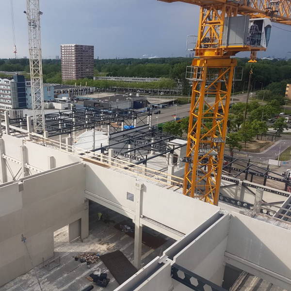 The multi-functional Euroscoop complex in Amsterdam