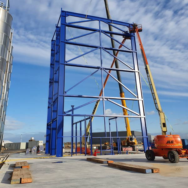 Een mooie staalconstructie voor Silopark in Westzaan