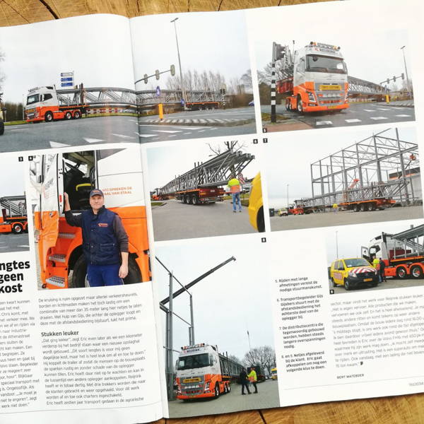 Een mooi artikel over onze chauffeur Eric Aarts