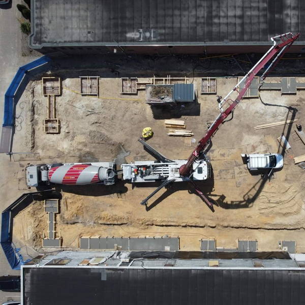 Het opbouwen in Someren is begonnen!