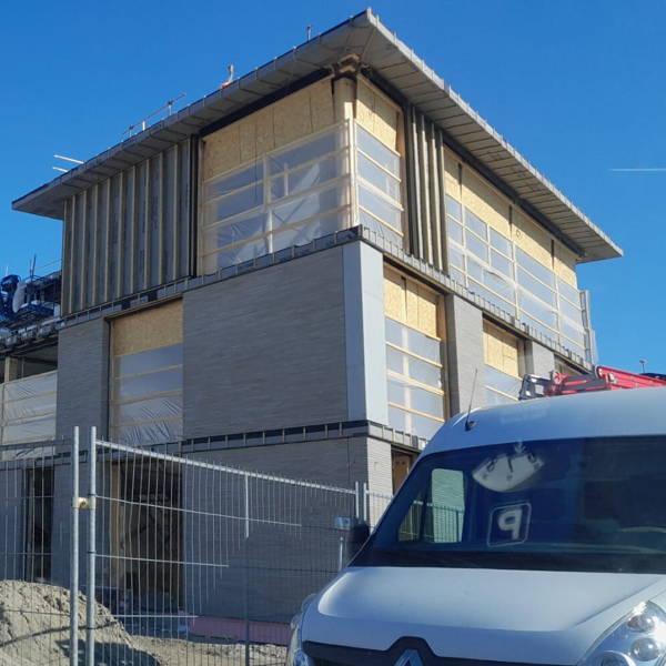 Eerste bouw op nieuw bedrijventerrein