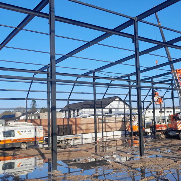 Staalconstructie in opdracht van Roozen van Hoppe