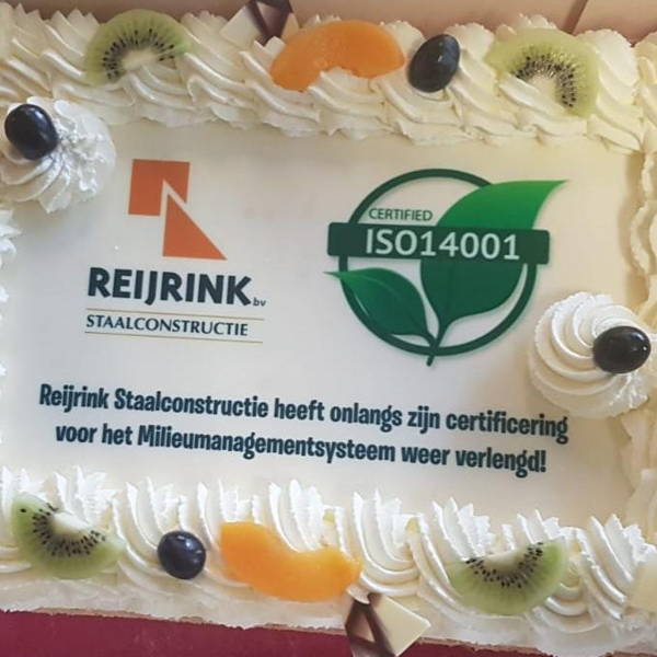 ​De jaarlijkse audit voor de ISO 14001 is weer met succes behaald