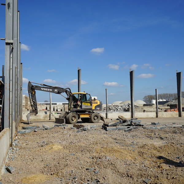 De basis voor de nieuwbouw is gelegd…een stevige!